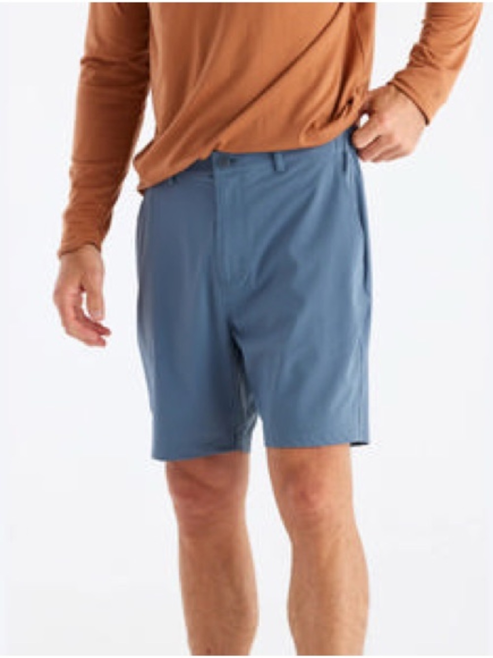 Vuori Slate Blue Aim Shorts